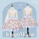 Strawberry Witch Rabbit In The Rose Garden Blouses, Skirt, JSK and One Piece(Reservation/Full Payment Without Shipping)